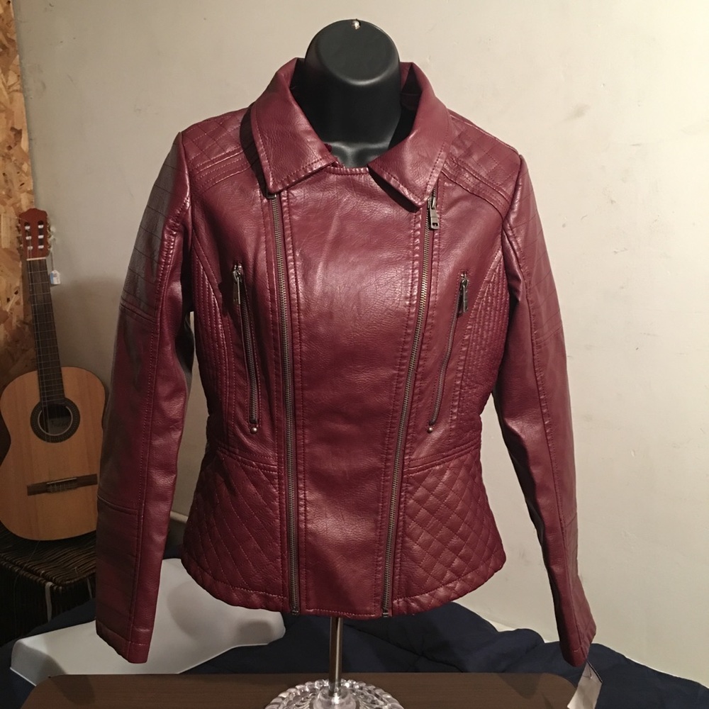 Vegan Wine Gray Leather - by LA Coalition